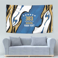 Personalized Kosova Nje Komb Nje Gjak Tapestry Kosova 383 Independent Sice 2008 - Wonder Print Shop