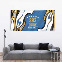 Personalized Kosova Nje Komb Nje Gjak Tapestry Kosova 383 Independent Sice 2008 - Wonder Print Shop