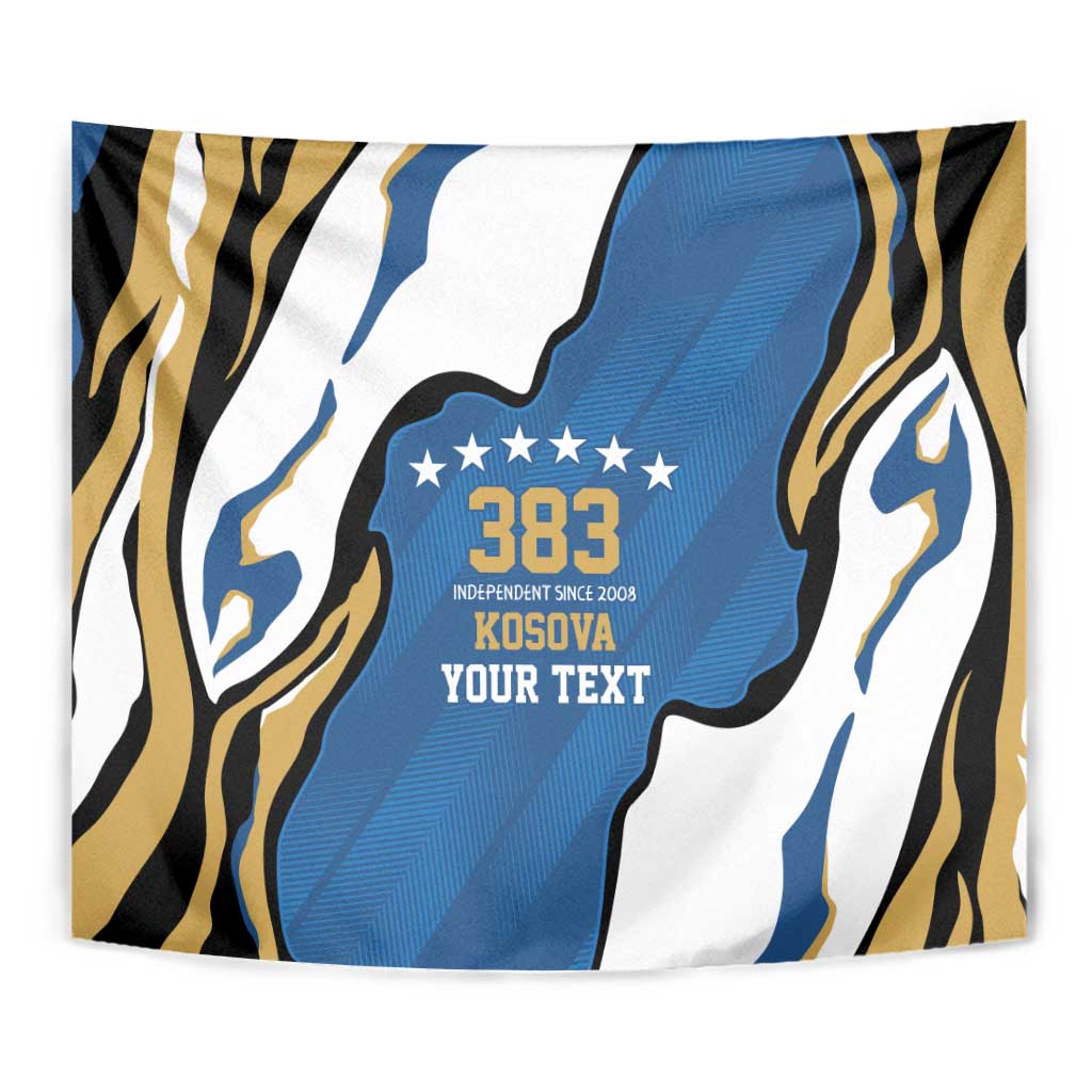 Personalized Kosova Nje Komb Nje Gjak Tapestry Kosova 383 Independent Sice 2008 - Wonder Print Shop