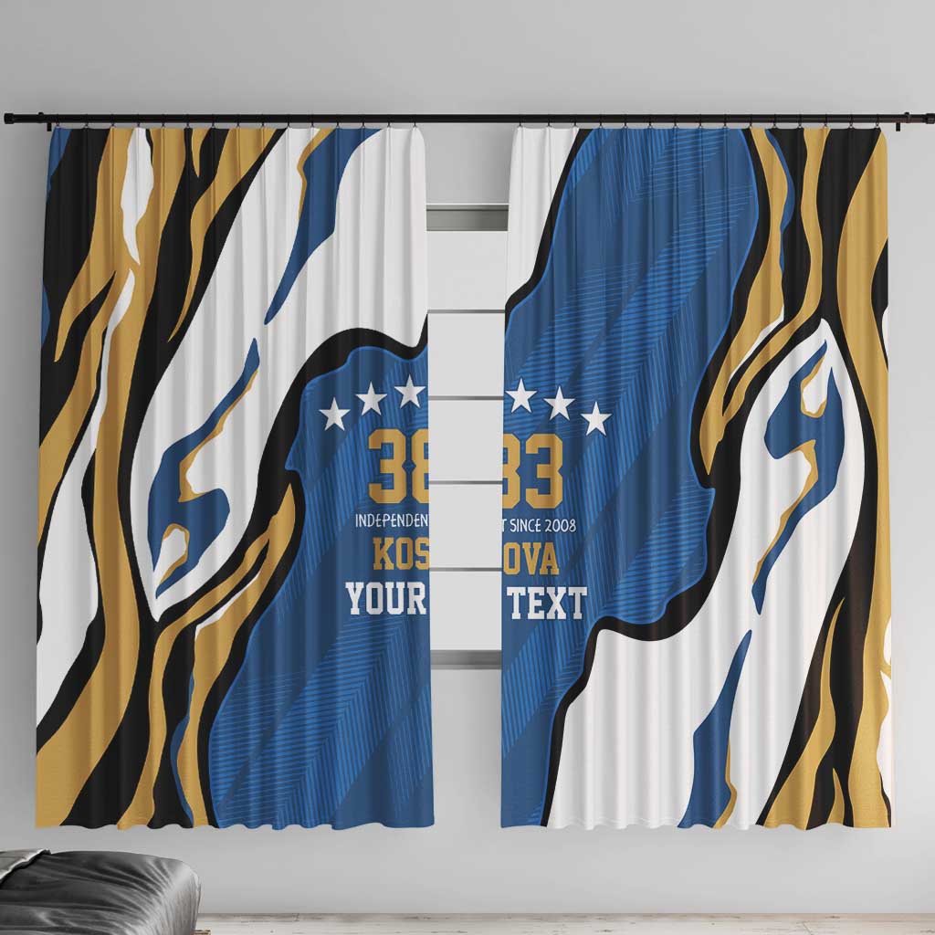 Personalized Kosova Nje Komb Nje Gjak Window Curtain Kosova 383 Independent Sice 2008 - Wonder Print Shop