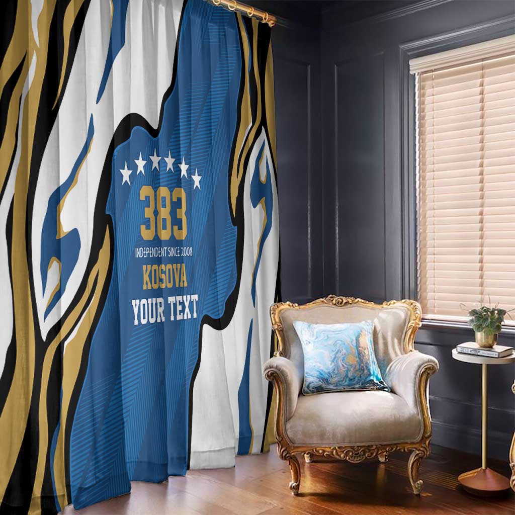 Personalized Kosova Nje Komb Nje Gjak Window Curtain Kosova 383 Independent Sice 2008 - Wonder Print Shop