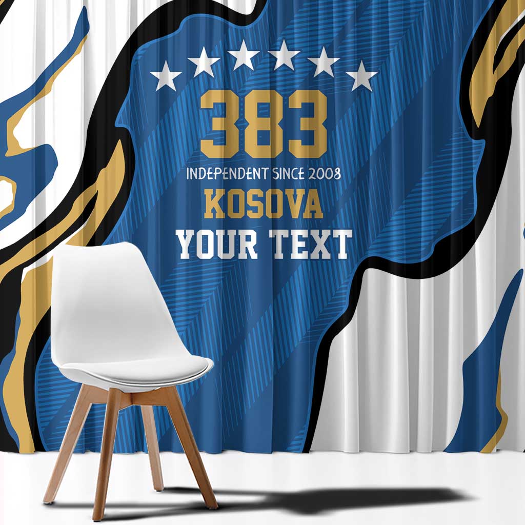 Personalized Kosova Nje Komb Nje Gjak Window Curtain Kosova 383 Independent Sice 2008 - Wonder Print Shop
