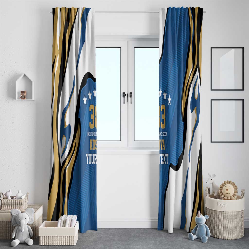 Personalized Kosova Nje Komb Nje Gjak Window Curtain Kosova 383 Independent Sice 2008 - Wonder Print Shop