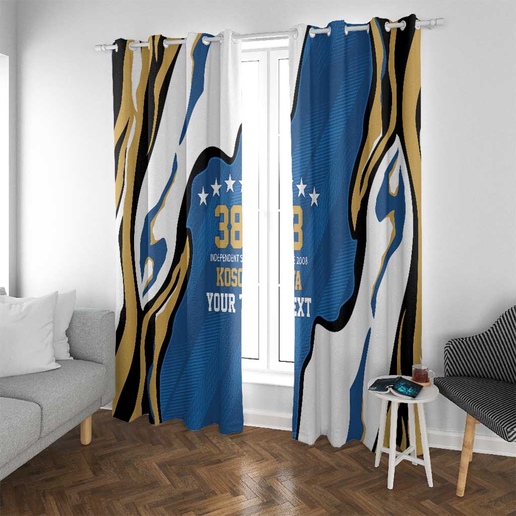 Personalized Kosova Nje Komb Nje Gjak Window Curtain Kosova 383 Independent Sice 2008 - Wonder Print Shop