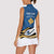 Personalized Kosova Nje Komb Nje Gjak Women Sleeveless Polo Shirt Kosova 383 Independent Sice 2008 - Wonder Print Shop