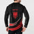 Personalized Shqipe Albania Nation Flag Button Sweatshirt Kuq E Zi Tiranaproud Albanian - Wonder Print Shop