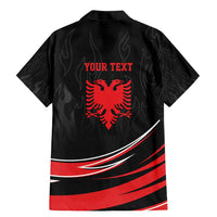 Personalized Shqipe Albania Nation Flag Family Matching Mermaid Dress and Hawaiian Shirt Kuq E Zi Tiranaproud Albanian - Wonder Print Shop