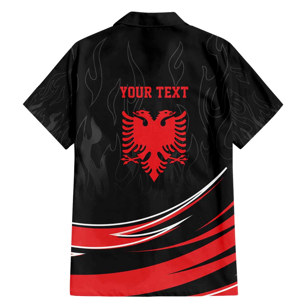 Personalized Shqipe Albania Nation Flag Family Matching Tank Maxi Dress and Hawaiian Shirt Kuq E Zi Tiranaproud Albanian - Wonder Print Shop