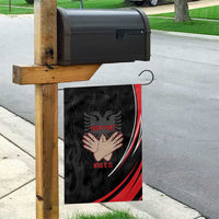 Personalized Shqipe Albania Nation Flag Garden Flag Kuq E Zi Tiranaproud Albanian - Wonder Print Shop