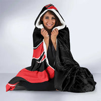 Personalized Shqipe Albania Nation Flag Hooded Blanket Kuq E Zi Tiranaproud Albanian - Wonder Print Shop