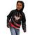 Personalized Shqipe Albania Nation Flag Kid Hoodie Kuq E Zi Tiranaproud Albanian - Wonder Print Shop