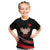 Personalized Shqipe Albania Nation Flag Kid T Shirt Kuq E Zi Tiranaproud Albanian - Wonder Print Shop