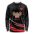 Personalized Shqipe Albania Nation Flag Long Sleeve Shirt Kuq E Zi Tiranaproud Albanian - Wonder Print Shop