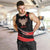 Personalized Shqipe Albania Nation Flag Men Tank Top Kuq E Zi Tiranaproud Albanian - Wonder Print Shop