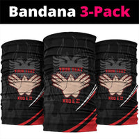 Shqipe Albania Nation Flag Neck Gaiter Kuq E Zi Tiranaproud Albanian LT9