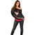 Personalized Shqipe Albania Nation Flag Off Shoulder Sweater Kuq E Zi Tiranaproud Albanian - Wonder Print Shop