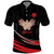 Personalized Shqipe Albania Nation Flag Polo Shirt Kuq E Zi Tiranaproud Albanian - Wonder Print Shop