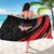 Personalized Shqipe Albania Nation Flag Sarong Kuq E Zi Tiranaproud Albanian - Wonder Print Shop