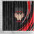 Personalized Shqipe Albania Nation Flag Shower Curtain Kuq E Zi Tiranaproud Albanian - Wonder Print Shop