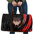 Personalized Shqipe Albania Nation Flag Travel Bag Kuq E Zi Tiranaproud Albanian - Wonder Print Shop