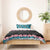 African Adenium Multiflorum Flowers Bedding Set with Kente Style LT9 - Wonder Print Shop