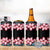 African Adenium Multiflorum Flowers 4 in 1 Can Cooler Tumbler with Kente Style LT9 - Wonder Print Shop