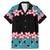 African Adenium Multiflorum Flowers Family Matching Mermaid Dress and Hawaiian Shirt with Kente Style LT9 - Wonder Print Shop