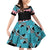 African Adenium Multiflorum Flowers Family Matching Off Shoulder Short Dress and Hawaiian Shirt with Kente Style LT9 - Wonder Print Shop
