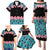 African Adenium Multiflorum Flowers Family Matching Puletasi and Hawaiian Shirt with Kente Style - Wonder Print Shop