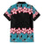 African Adenium Multiflorum Flowers Family Matching Puletasi and Hawaiian Shirt with Kente Style - Wonder Print Shop