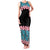 African Adenium Multiflorum Flowers Family Matching Tank Maxi Dress and Hawaiian Shirt with Kente Style - Wonder Print Shop