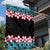 African Adenium Multiflorum Flowers Garden Flag with Kente Style - Wonder Print Shop