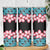 African Adenium Multiflorum Flowers Skinny Tumbler with Kente Style - Wonder Print Shop