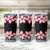 African Adenium Multiflorum Flowers Tumbler Cup with Kente Style - Wonder Print Shop