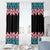 African Adenium Multiflorum Flowers Window Curtain with Kente Style - Wonder Print Shop