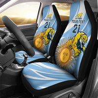 Custom Argentina Rugby Champion Car Seat Cover Los Puma with Sporty Style LT9 - Wonder Print Shop