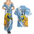Custom Argentina Rugby Champion Couples Matching Summer Maxi Dress and Hawaiian Shirt Los Puma with Sporty Style LT9 - Wonder Print Shop