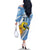 Custom Argentina Rugby Champion Family Matching Off The Shoulder Long Sleeve Dress and Hawaiian Shirt Los Puma with Sporty Style - Wonder Print Shop