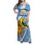 Custom Argentina Rugby Champion Family Matching Off Shoulder Maxi Dress and Hawaiian Shirt Los Puma with Sporty Style LT9 - Wonder Print Shop