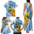 Custom Argentina Rugby Champion Family Matching Tank Maxi Dress and Hawaiian Shirt Los Puma with Sporty Style - Wonder Print Shop