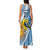 Custom Argentina Rugby Champion Family Matching Tank Maxi Dress and Hawaiian Shirt Los Puma with Sporty Style - Wonder Print Shop
