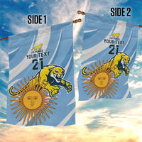 Custom Argentina Rugby Champion Garden Flag Los Puma with Sporty Style - Wonder Print Shop