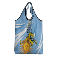 Custom Argentina Rugby Champion Grocery Bag Los Puma with Sporty Style