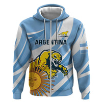 Custom Argentina Rugby Champion Hoodie Los Puma with Sporty Style - Wonder Print Shop