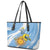 Custom Argentina Rugby Champion Leather Tote Bag Los Puma with Sporty Style - Wonder Print Shop