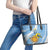 Custom Argentina Rugby Champion Leather Tote Bag Los Puma with Sporty Style - Wonder Print Shop