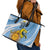 Custom Argentina Rugby Champion Leather Tote Bag Los Puma with Sporty Style - Wonder Print Shop