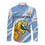 Custom Argentina Rugby Champion Long Sleeve Button Shirt Los Puma with Sporty Style - Wonder Print Shop