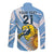 Custom Argentina Rugby Champion Long Sleeve Button Shirt Los Puma with Sporty Style - Wonder Print Shop