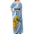 Custom Argentina Rugby Champion Off Shoulder Maxi Dress Los Puma with Sporty Style - Wonder Print Shop